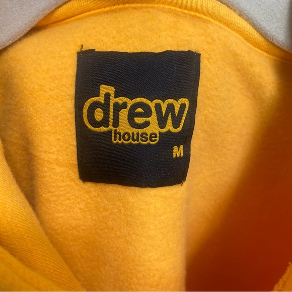 Justin Bieber Drew House Slippers Smiley Hoodie Sz M Yellow - Picture 10 of 11
